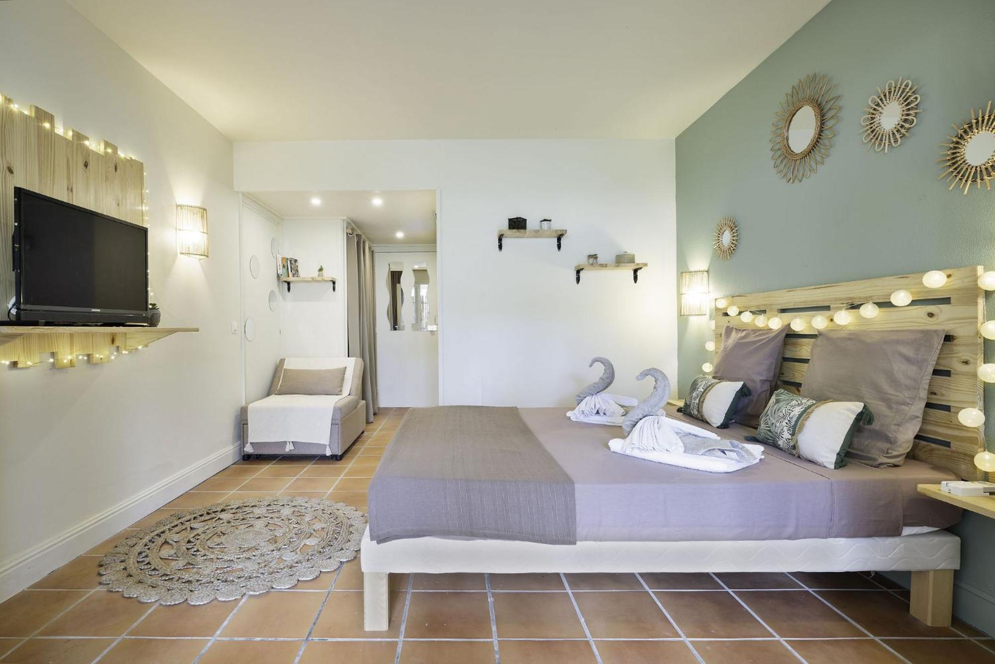 Ferienwohnung Le Pti' Zandoli Anse des Rochers Saint-Francois  Exterior foto